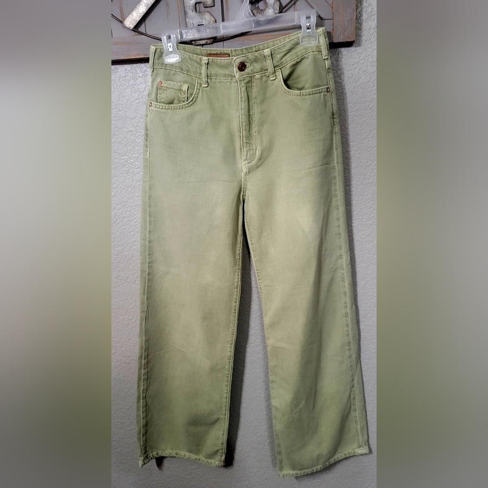 PILCRO ANTHROLOGIE  baggy boyfriend High Rise relaxed Women jeans Size 26